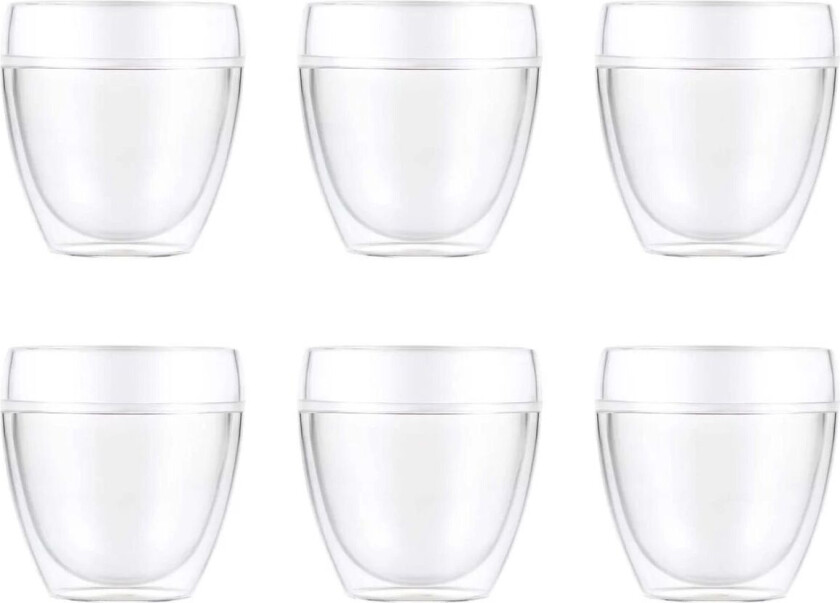 Bodum Pavina Outdoor dobbel vegg plastglass 6-stk. 25 cl
