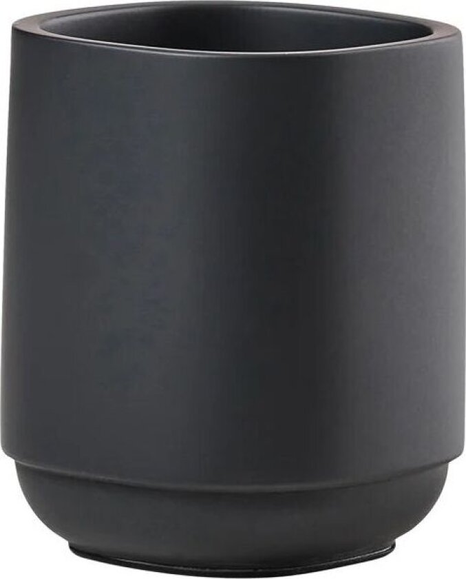 Time tannbørstekrus 9,8 cm Black