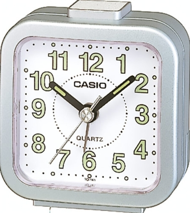 Vekkerklokke Casio TQ-141-8EF Sølv