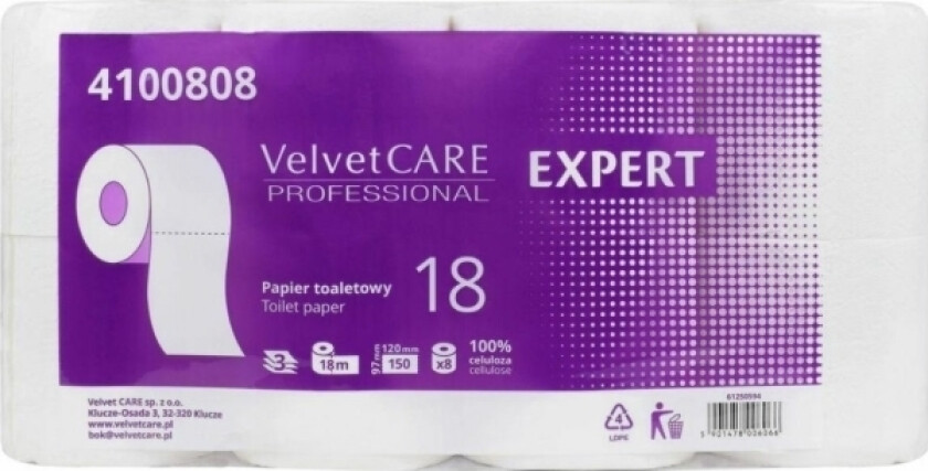 Bilde av Expert toalettpapir 3w A8 8stk. (61250594)