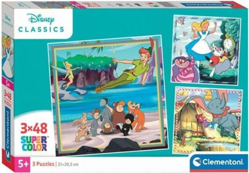 Disney Classics puzzle 3x48pcs