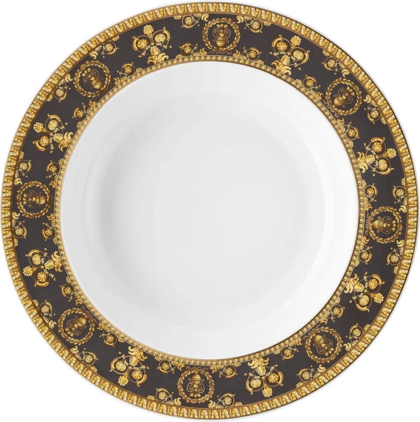 I love Baroque dyp tallerken Nero