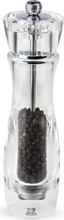 krydderkvern VITTEL pepperkvern Akryl klar 23 cm