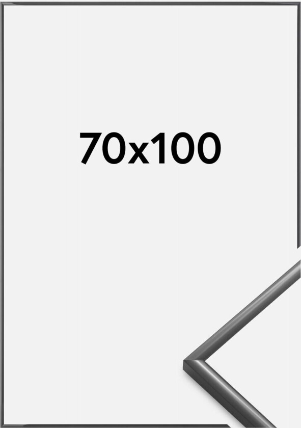Ramme New Lifestyle Akrylglass Mørkegrå 70x100 Cm