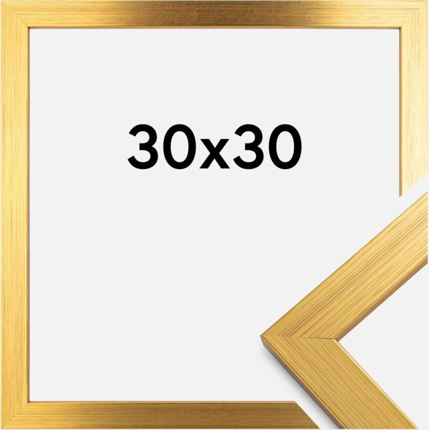 Ramme Gold Wood 30x30 Cm