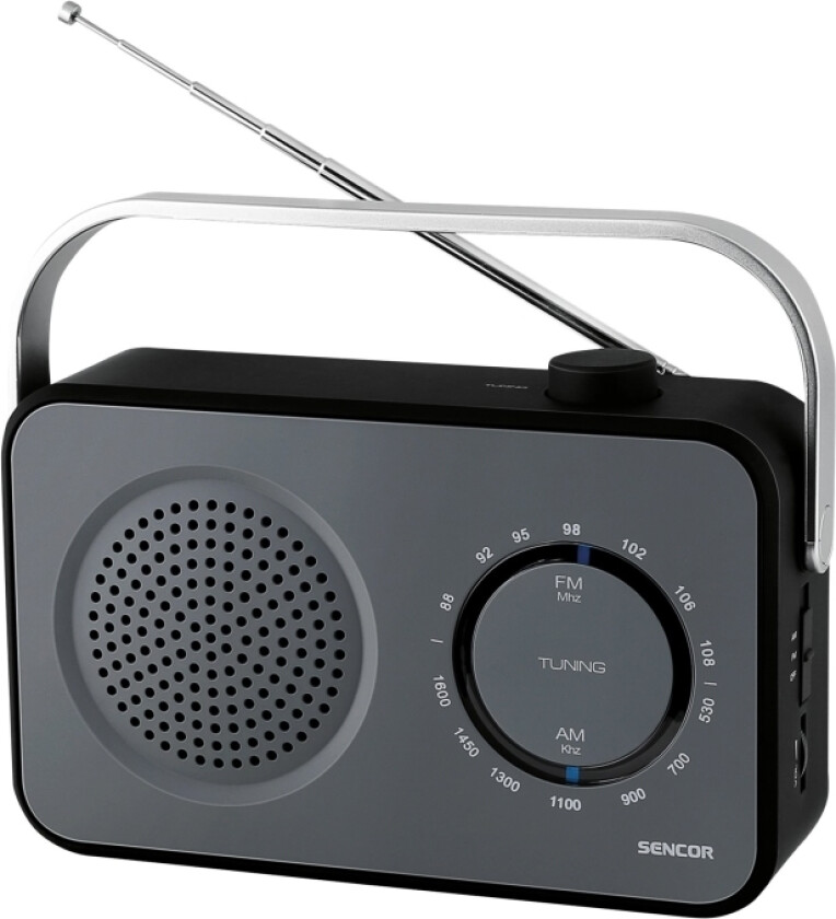 SRD 2100 B - Personlig radio - 1 watt - svart