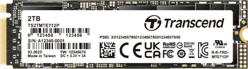 - Ssd - Kryptert - 256 Gb - Intern