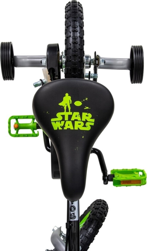 Barnesykkel Star Wars Huffly Grønn Svart 12"