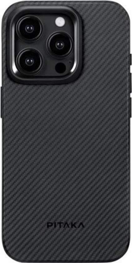 MagEZ Pro 4 600D case - black/grey twill - iPhone 15 Pro Max