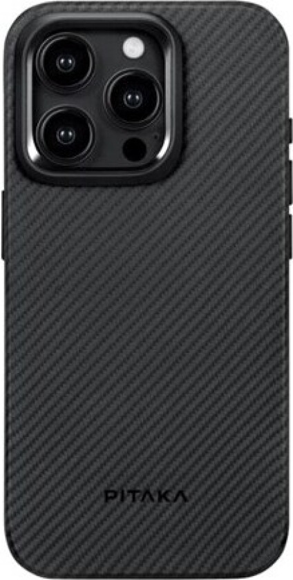 MagEZ Pro 4 600D case - black/grey twill - iPhone 15 Pro