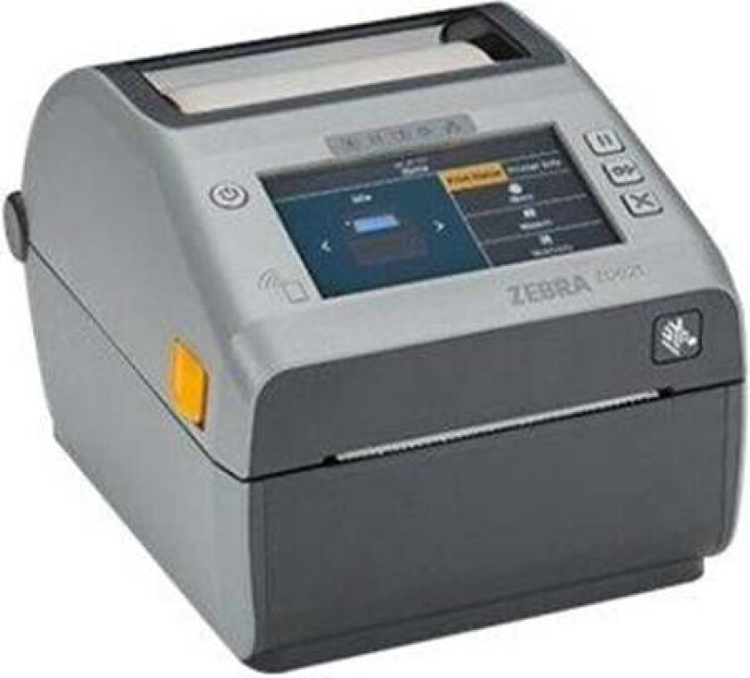 Technologies ZD621d - Etikettskriver - direktetermisk - Rull (10,8 cm) - 300 dpi - inntil 152 mm/sek - USB 2.0, LAN, seriell, USB-vert - grå