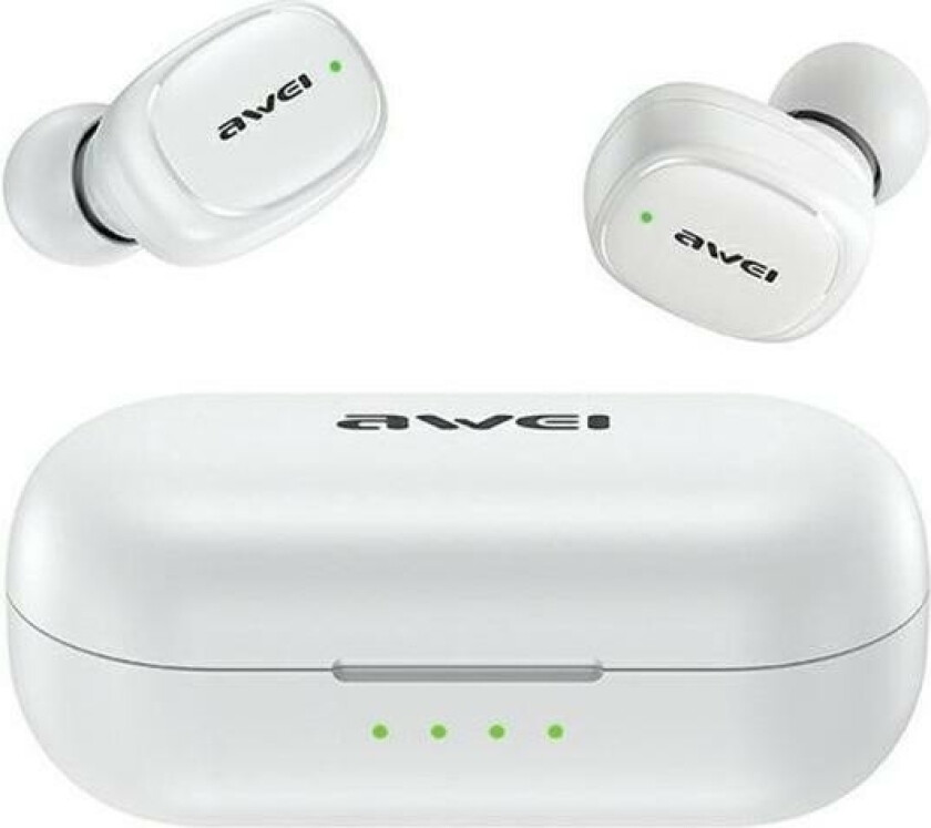 Słuchawki Awei Słuchawki Bluetooth 5.1 T13 Pro TWS Białe