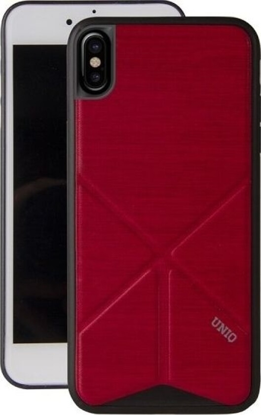 Uniq UNIQ case Transforma Ligne iPhone X/Xs red/fire red