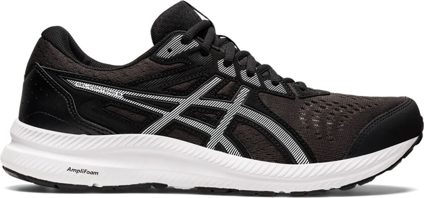 Asics Gel-Contend 8, løpesko, herre BLACK/WHITE