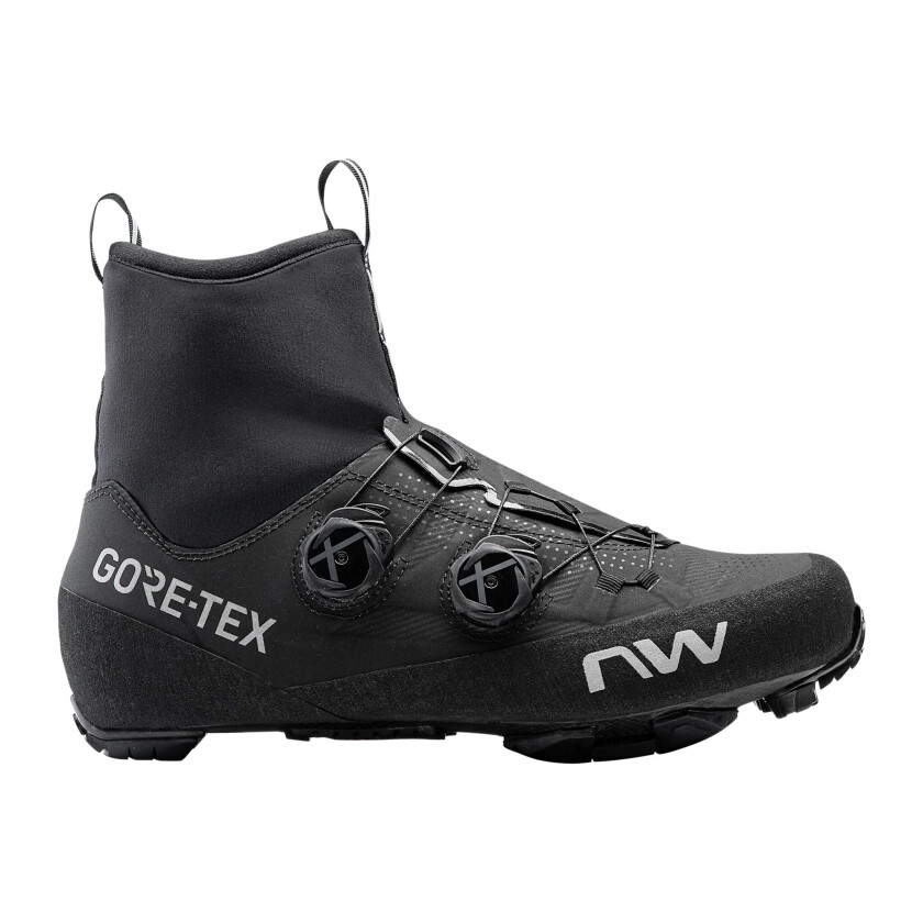 Flagship GTX carbon sole 21/22, sykkelsko vinter, herre BLACK