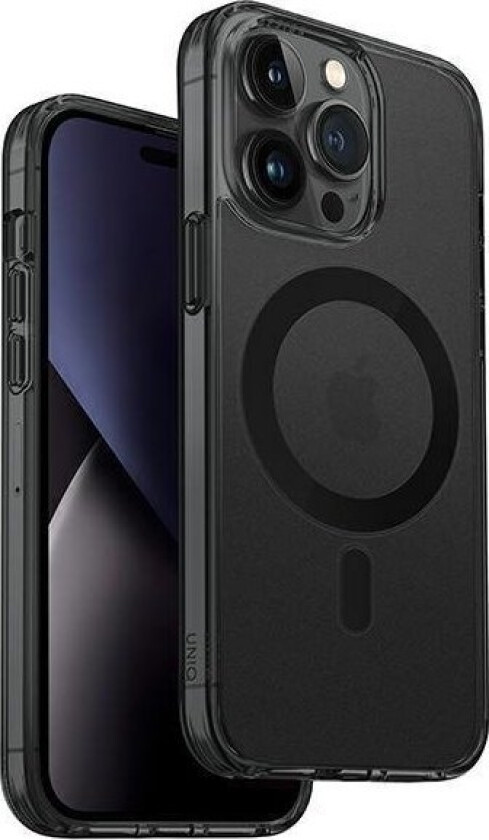 LifePro Xtreme iPhone 14 Pro Max 6.7" Magclick Charging case black/smoke frost