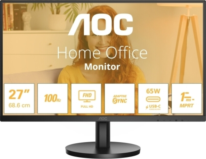 Skjerm AOC 27B3CA2 27" 100 Hz