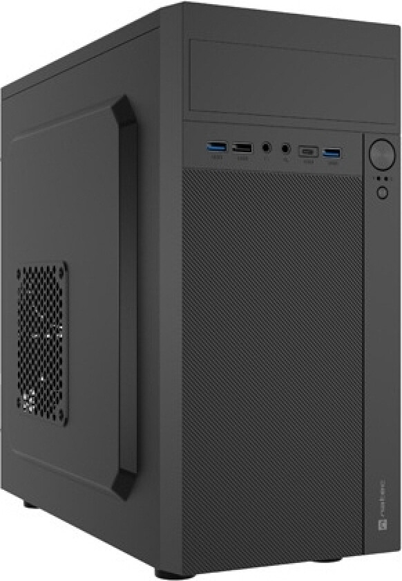 NATEC Pc Case Helix USB C mATX Mini Tower Black