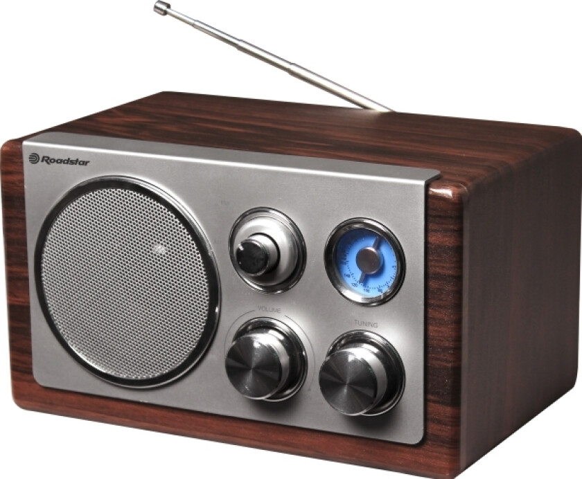 HRA-1245WD radio Portable Analog Wood