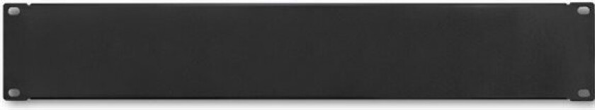 Solid blanking panel for 19" RACK skap 2U