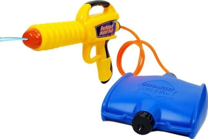 Water gun with 1080 ml tank yellow-blue