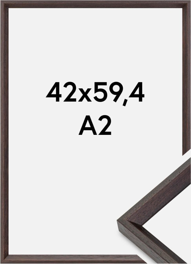 Ramme Globe Akrylglass Espresso 42x59,4 Cm (A2)