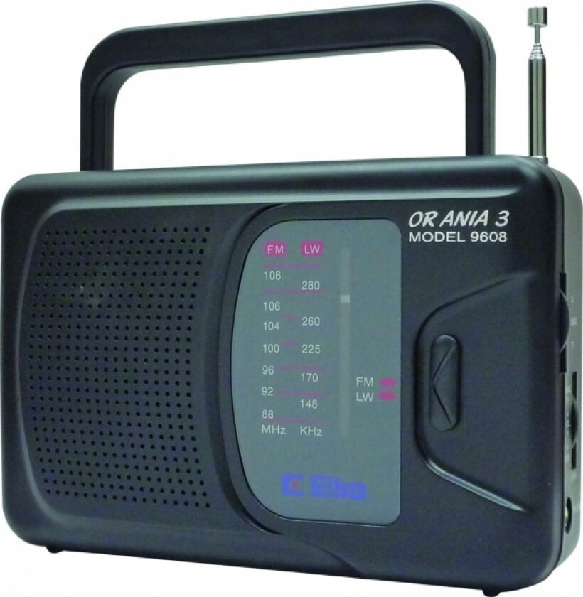 Radio ELTRA ANIA 3 Black