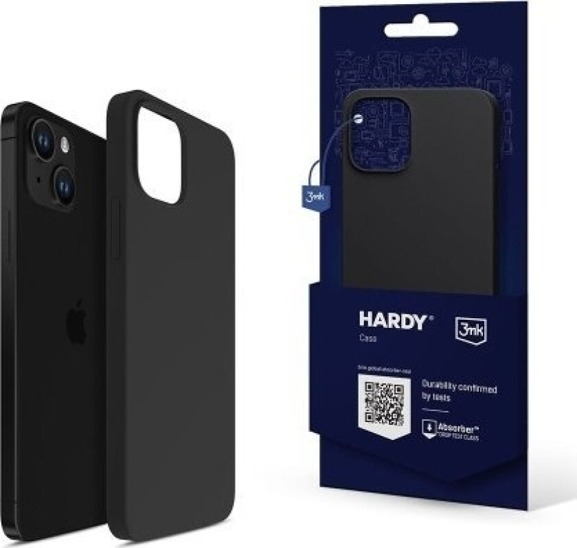 3MK Hardy Case iPhone 15 Plus / 14 Plus 6.7 graphite/graphite MagSafe