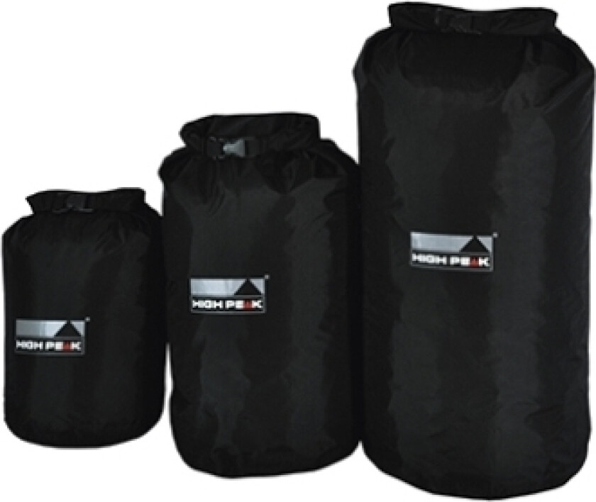 Dry Bag L, Reiseveske, Svart, Stor, Nylon, Polyvinylklorid, 1 stykker, 26 l
