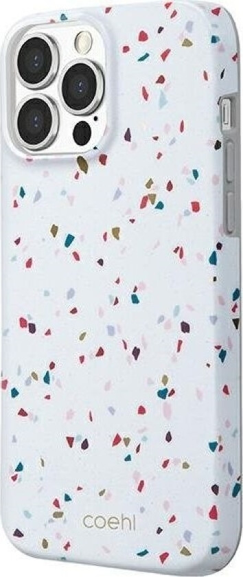Uniq CASE UNIQ Coehl Terrazzo Apple iPhone 13 Pro Max white/natural white