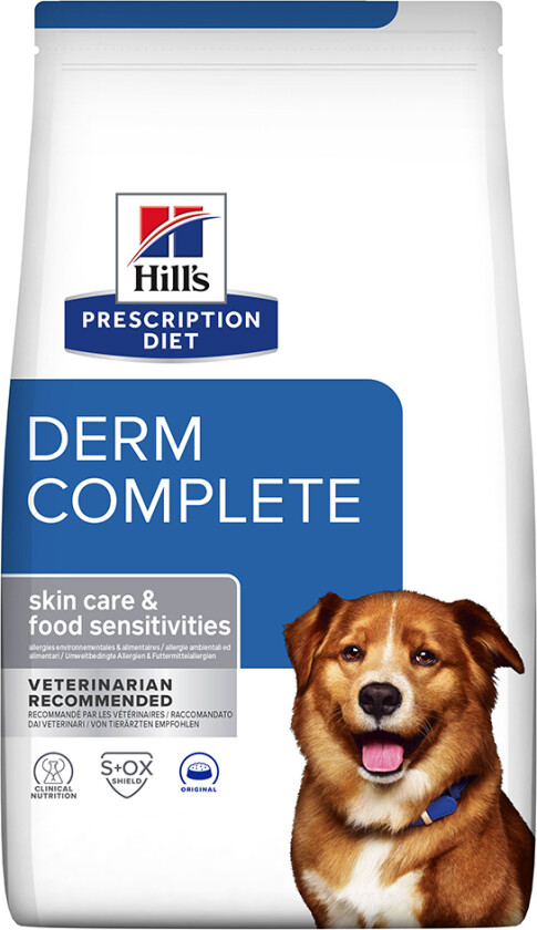 Canine Derm komplett hundefôr - 1,5 kg