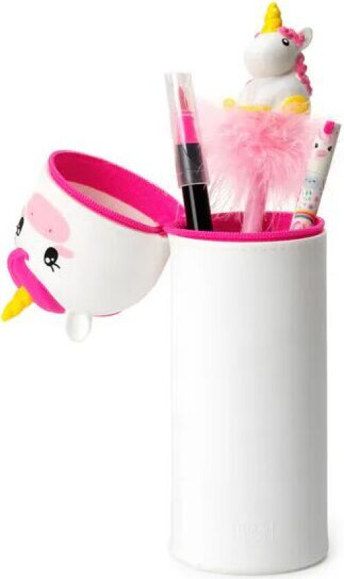 Silikon Penal Kawaii, 2i1 Enhjørning -