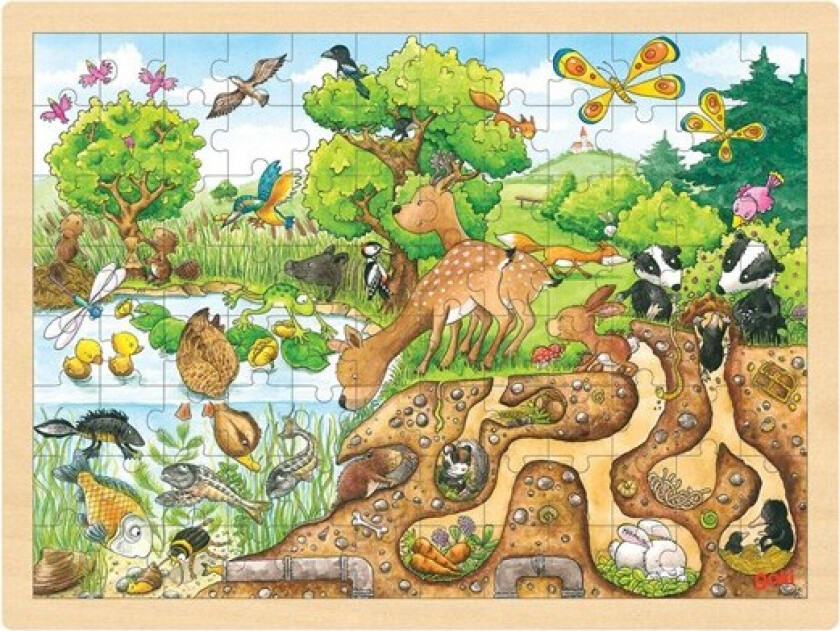 Puzzle Nature 96pcs. Tre