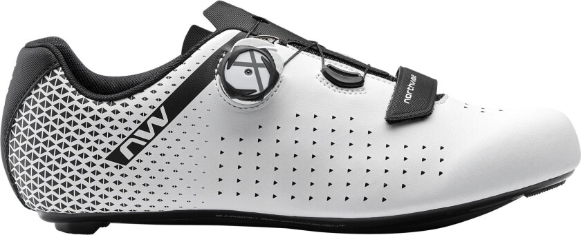 Core Plus 2 roadshoe 24, landeveissko unisex WHITE/BLACK