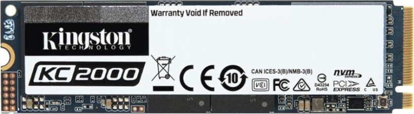 KC2000 M.2 NVMe - 500GB