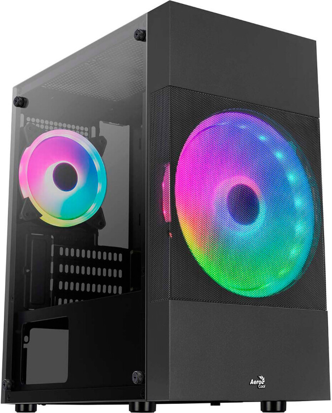 Atomic Lite - MT - micro ATX - Kabinett - Tower - Svart