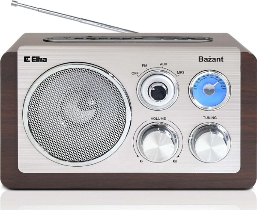 ELTRA Radio BAZANT USB dark color