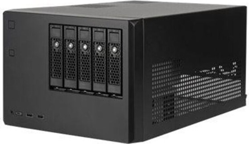 Silverstone CS351 - ATX-boks - ATX/MicroATX - ingen strømforsyning (ATX / PS/2) - USB/lyd