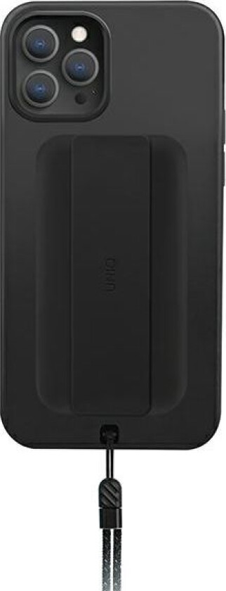 Uniq UNIQ-deksel Heldro iPhone 12 Pro Max 6,7 tommer svart / midnattssvart Antimikrobiell