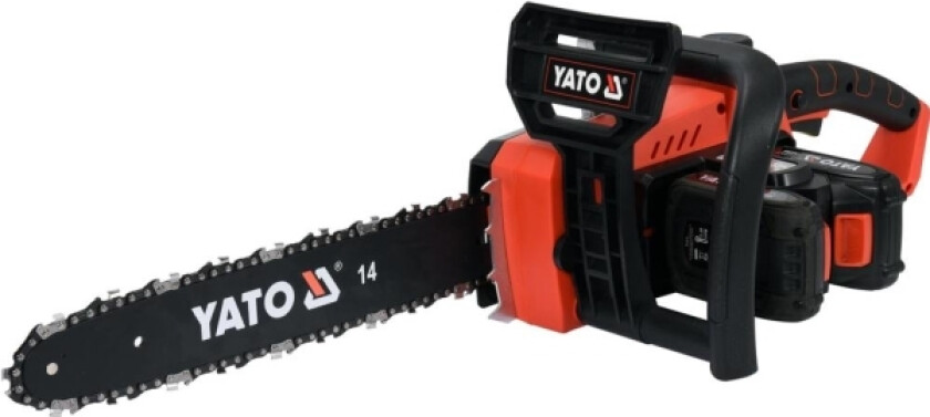 Yato YT-82812, 4500 RPM, 33 cm, 1,1 mm, 8,5 m/s, 76,2 / 8 mm (3 / 8), Sort, Rød