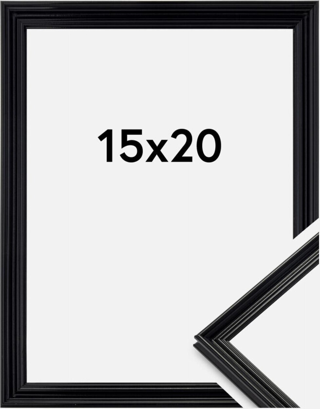 Focus Ramme Verona Svart 15x20 Cm