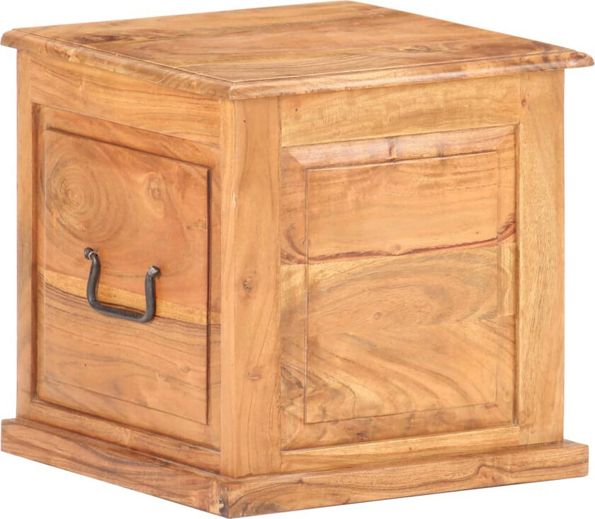 Kiste 40x40x40 cm heltre akasie