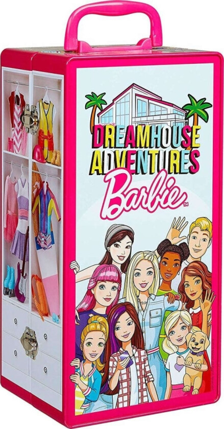 Garderobe Barbie Skap Koffert