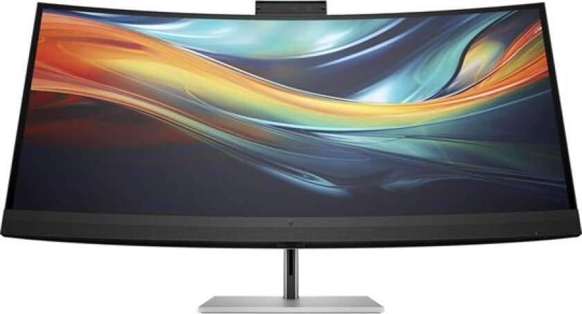 740pm - Series 7 Pro - LED-skjerm - kurvet - 40 (39.7 synlig) - 5120 x 2160 WUHD @ 60 Hz - IPS - 300 cd/m² - 1000:1 - 5 ms - 2xThunderbolt 3, HDMI, DisplayPort - høyttalere - svart, sølv
