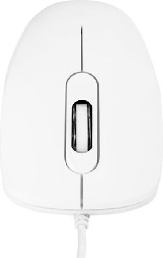 MC-M10 - Mus - Optisk - 3 knapper - Hvit