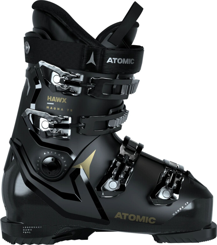 Hawx Magna 75 W Blk/Gold Allmountain, alpinstøvel, dame BLACK/GOLD