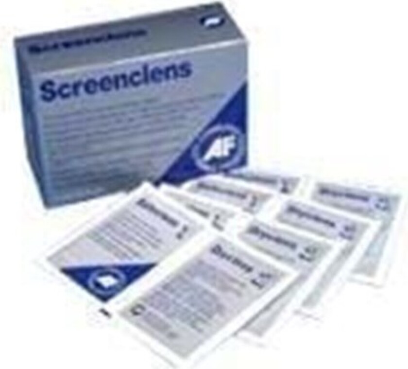 Screen-Clene Duo wipes - Screen cleaning wet/dry wipes 20psc