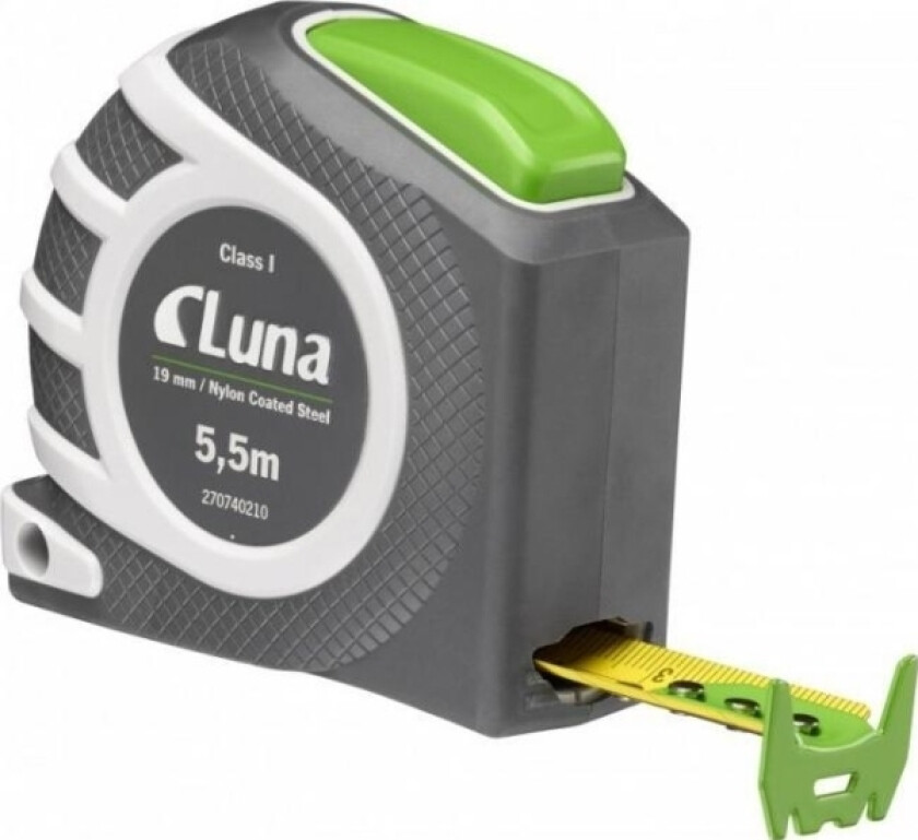 Luna Auto Lock målebånd 5,5 m
