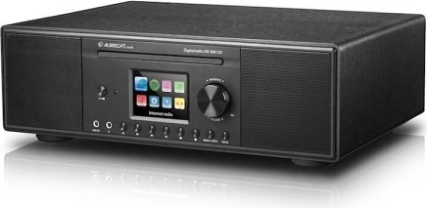 DR 890 CD, DAB+, FM, Internet Black, trekoffert