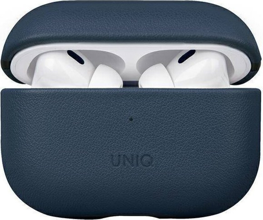 Unikt Unikt deksel Terra AirPods Pro 2 gen. Naturskinn blå/mellomblå